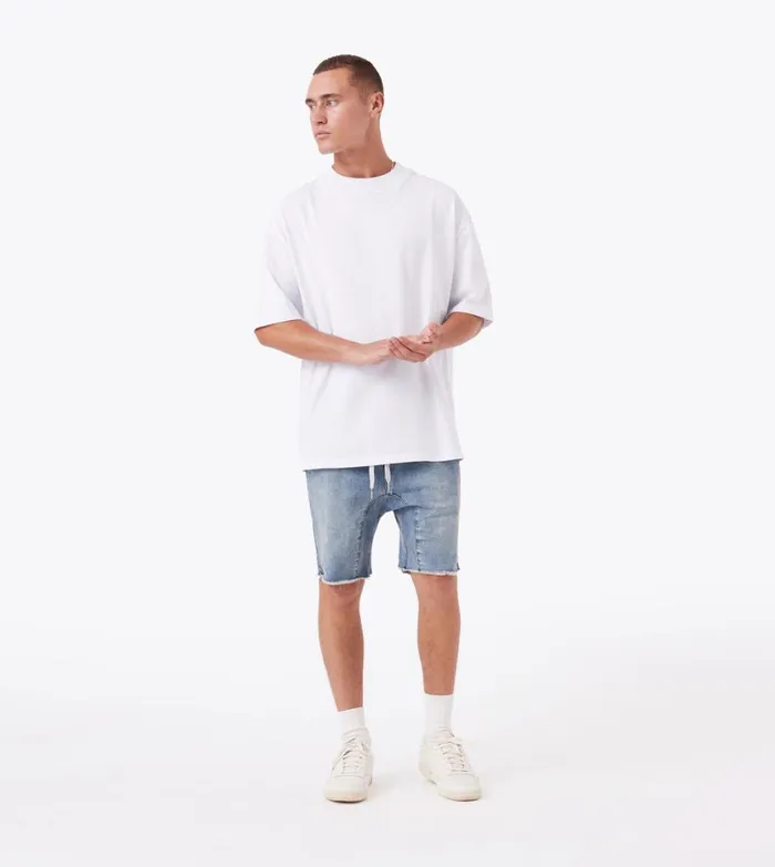 Zanerobe Shorts Men Sureshot Denim Short Dk Blue