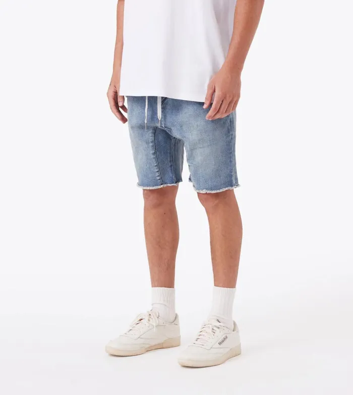 Zanerobe Shorts Men Sureshot Denim Short Dk Blue