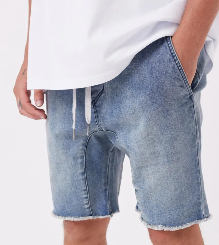 Zanerobe Shorts Men Sureshot Denim Short Dk Blue