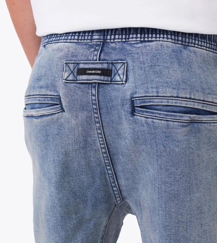 Zanerobe Shorts Men Sureshot Denim Short Dk Blue