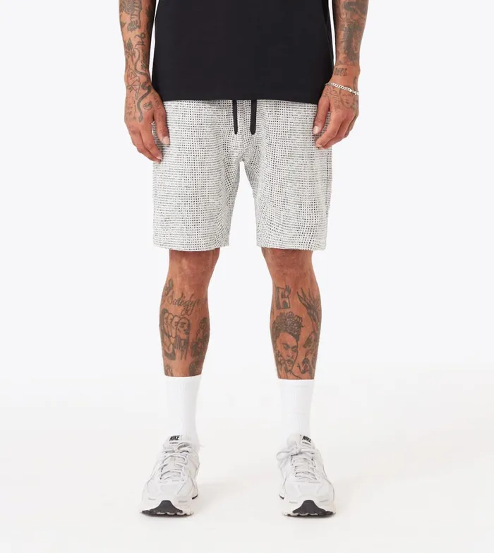 Zanerobe Shorts Men Sureshot Honeycomb Flight Short White