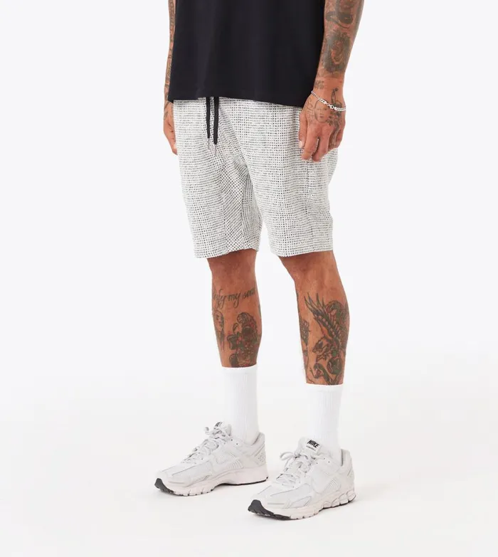 Zanerobe Shorts Men Sureshot Honeycomb Flight Short White