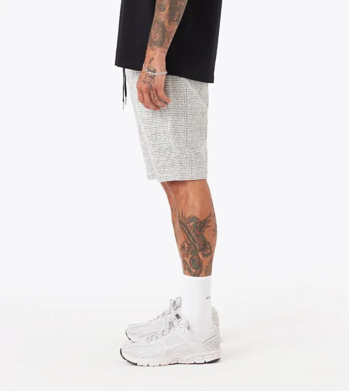 Zanerobe Shorts Men Sureshot Honeycomb Flight Short White