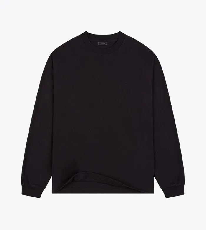 Zanerobe Tees and Tanks Men Box LS Tee Black
