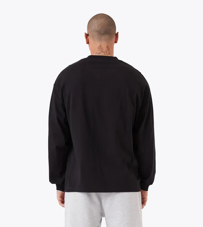 Zanerobe Tees and Tanks Men Box LS Tee Black